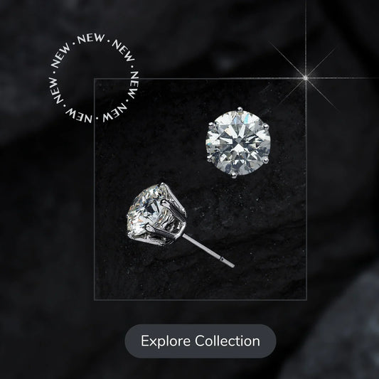 Brilliant Round Diamond Studs – Classic Elegance Reimagined for Everyday Luxury and Timeless Sparkle