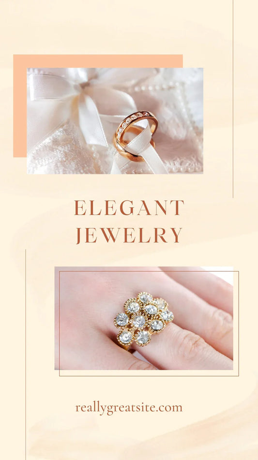 Timeless gold and diamond rings showcasing refined elegance, perfect for weddings or luxurious everyday wear.