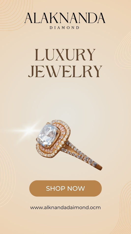 "Alaknanda Luxury Diamond Jewelry – Exquisite Rings with Timeless Elegance, Sparkling Brilliance, and Premium Craftsmanship