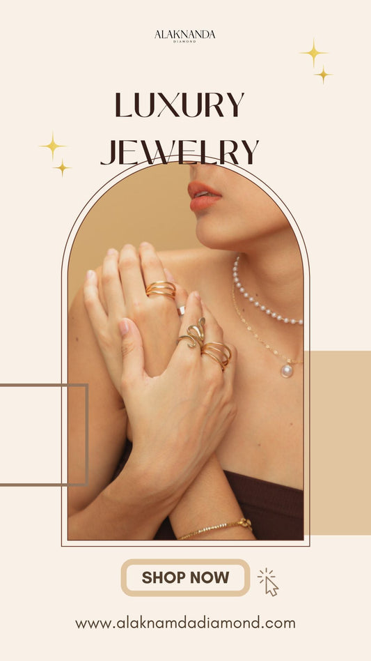 "Alaknanda’s Luxury Jewelry Collection – Elegant Rings and Necklaces Designed for Timeless Beauty, Modern Sophistication, and Brilliance"
