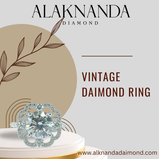 Alaknanda Vintage Diamond Ring – Timeless Elegance and Classic Craftsmanship in Every Sparkling, Exquisite Design