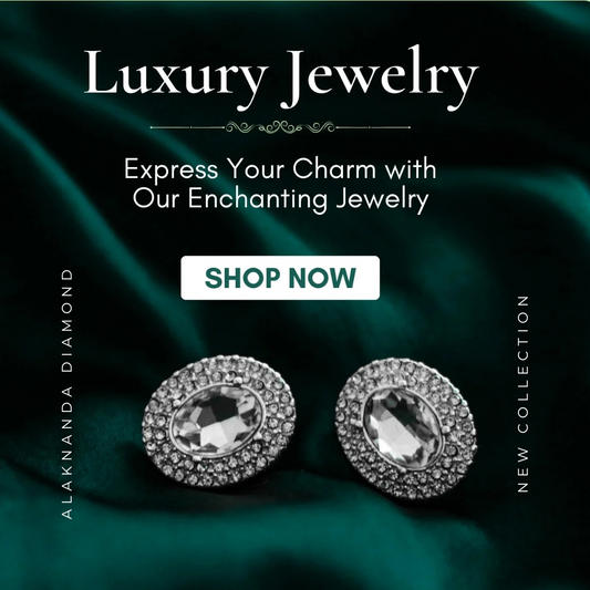 Timeless Diamond Elegance – Enchanting Oval Earrings That Redefine Luxury in Alaknanda’s New Jewelry Collection