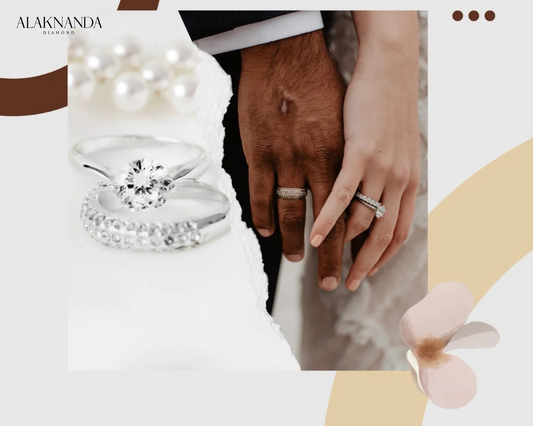Alaknanda Diamond Wedding Rings – Elegant Bands with Timeless Sparkle, Eternal Love, Premium Craftsmanship, and Lasting Luxury