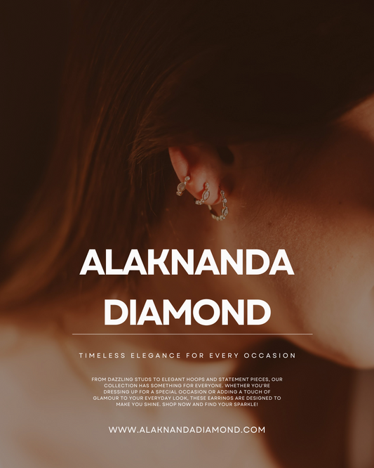 "Timeless Diamond Earrings – Sparkling Studs and Elegant Hoops for Every Occasion, Mood, and Style"