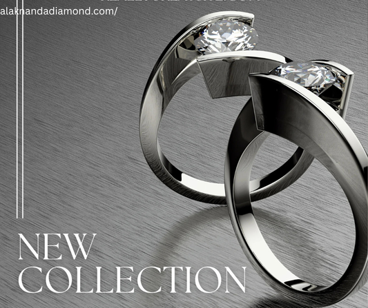 Sleek Diamond Rings – Alaknanda’s Modern New Collection Featuring Bold Designs in Polished Platinum Perfection