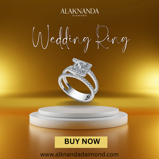 Celebrate Everlasting Love with Alaknanda Diamond Wedding Rings – Timeless Craftsmanship, Brilliant Diamonds, Elegant Designs