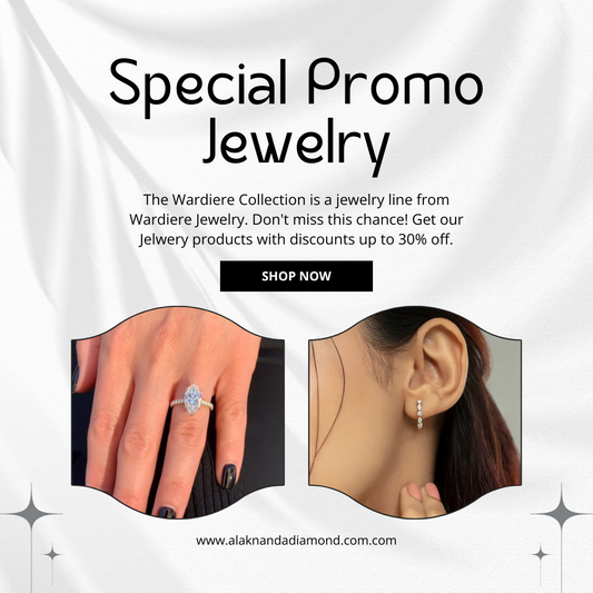 "Elegant Diamond Sale – Sparkling Rings and Earrings at Exclusive Discounts from the Wardiere Jewelry Collection"