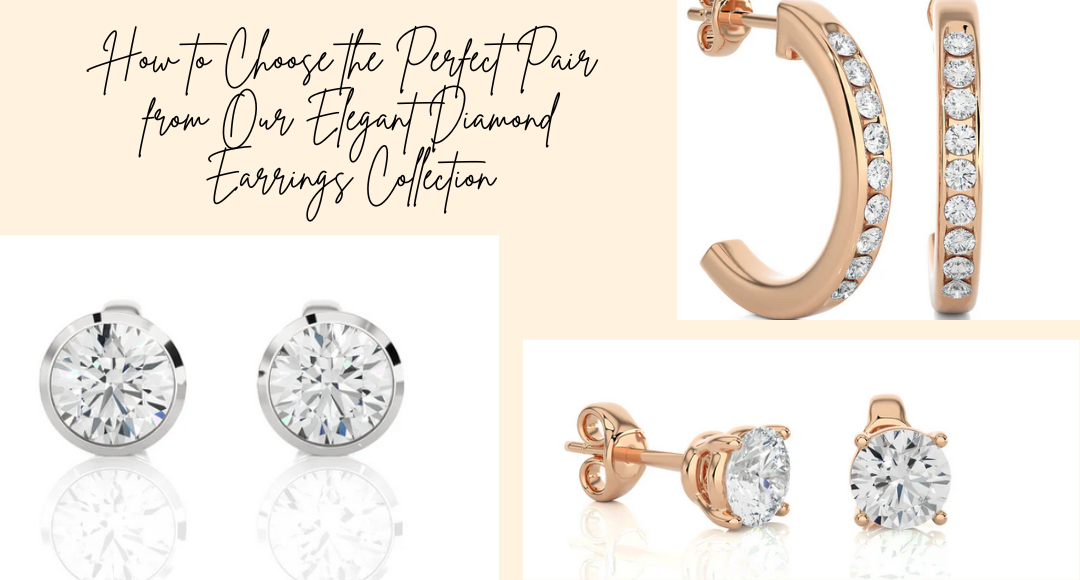 Classy diamond earrings deals