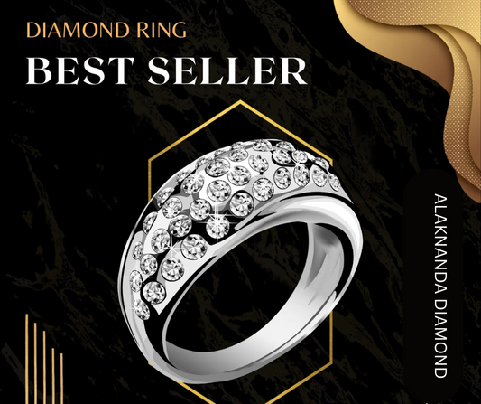 Alaknanda’s Best-Selling Diamond Ring – Bold, Brilliant Design with Timeless Sparkle and Luxurious Appeal