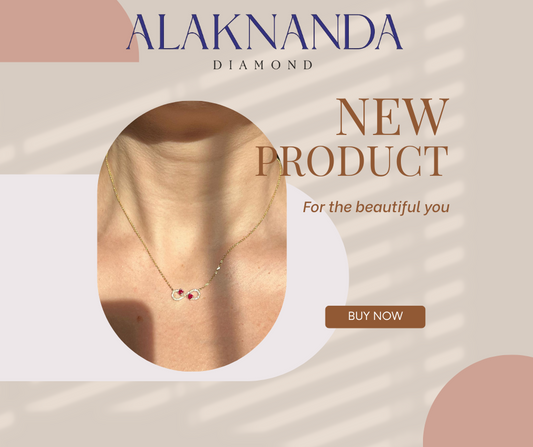“Alaknanda Diamond Necklace – Elegant New Jewelry Collection with Timeless Design, Luxury Sparkle, and Beautiful Charm”