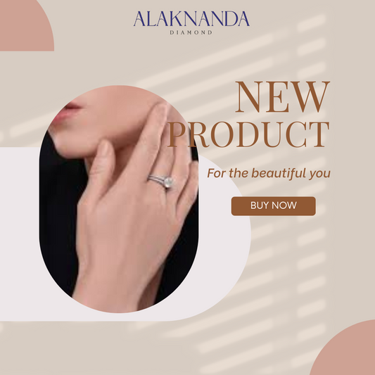 "Introducing Alaknanda’s New Diamond Ring – Elegant Design, Brilliant Sparkle, Perfectly Crafted for the Beautiful You."