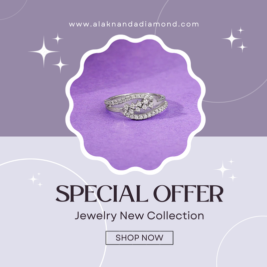 "Dazzling Diamond Ring – Sparkle with Alaknanda’s New Collection Featuring Elegance, Glamour, and Special Offers"