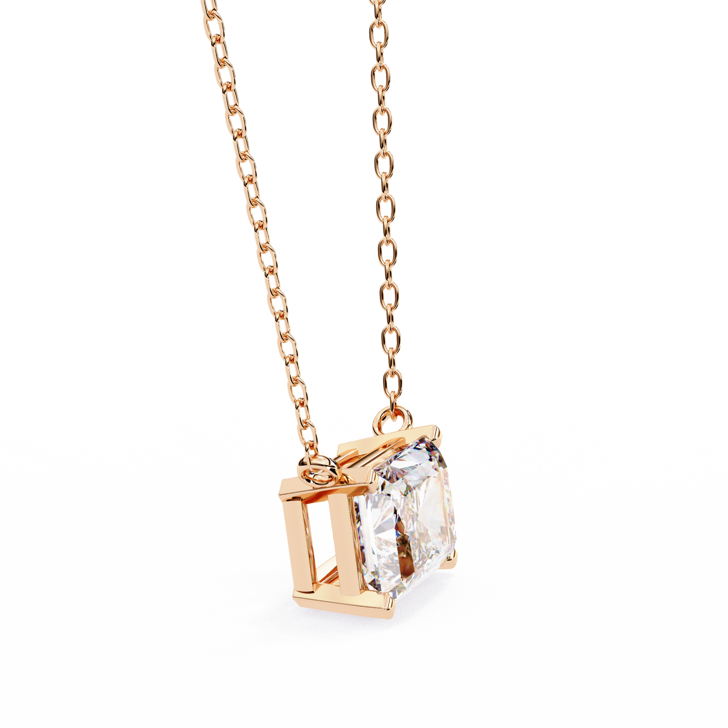 1.95 CT Radiant Cut Lab Grown Diamond Four Prong Pendant/CVD Diamond Pendant/Gold Diamond Pendant/1 Ct Diamond Pendant/Solitaire Diamond Pendant/Anniversary Gift For Her/igi Certified/Ethical Diamond/Silver Pendant/Gold Pendant/CVD Diamond Pendant/E Color Diamond/VS Clarity Diamond/Manmade Diamond/Lab Grown Diamond/Pendant Necklace/Radiant Cut Diamond/Pendant