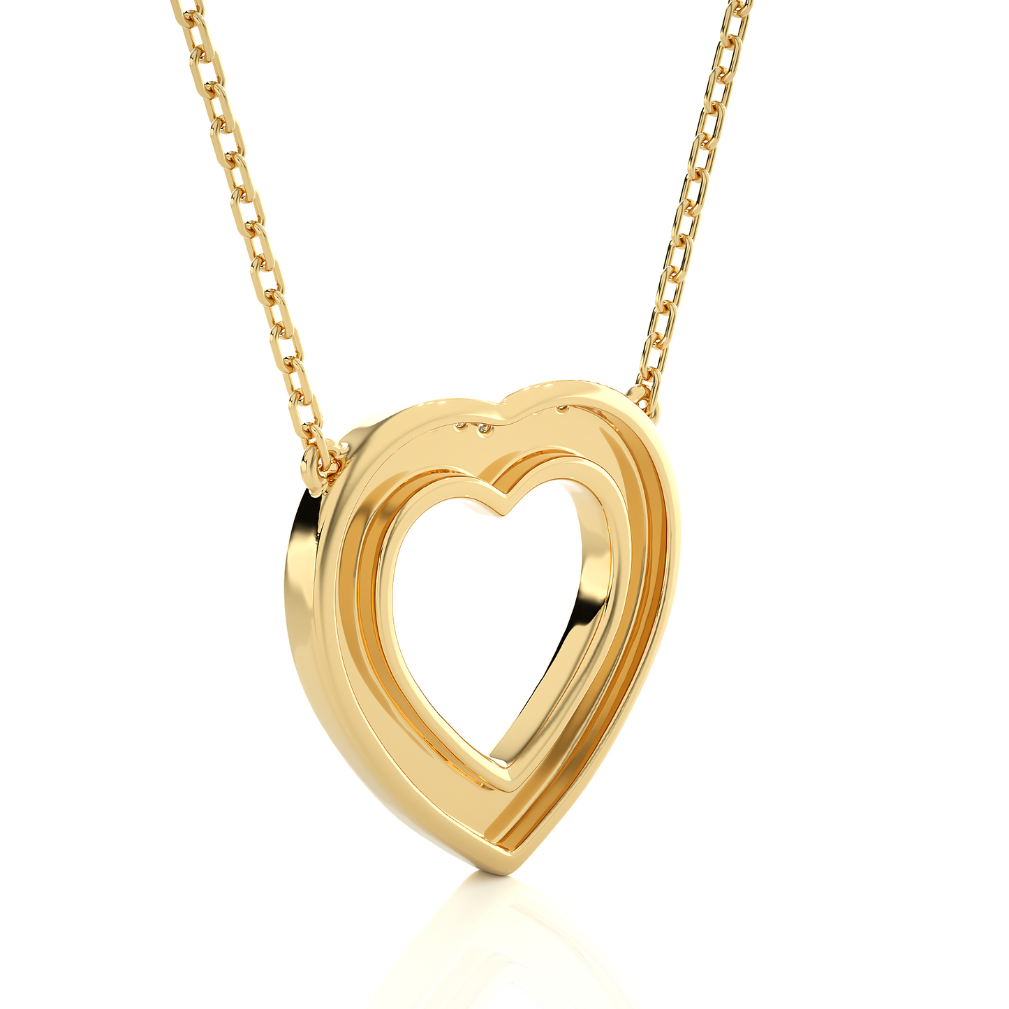 0.73 CTW Round Cut Lab Grown Diamond Heart Shape Micro-pave Pendant/CVD Diamond Pendant/Gold Diamond Pendant/1 Ct Diamond Pendant/Solitaire Diamond Pendant/Anniversary Gift For Her/igi Certified/Ethical Diamond/Silver Pendant/Gold Pendant/CVD Diamond Pendant/EF Color Diamond/VS Clarity Diamond/Manmade Diamond/Lab Grown Diamond/Pendant Necklace/Round Cut Diamond/Pendant