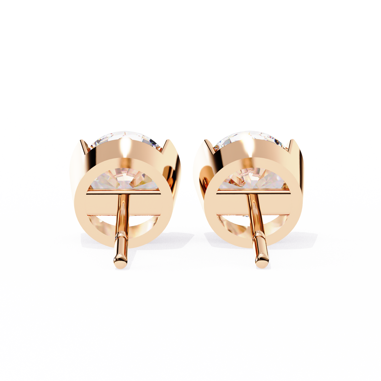 1.0 Ct Round Cut E-VS Lab Grown Diamond Stud Gold Earring/Yellow Gold CVD Diamond Earring/Anniversary Gift/Solitaire Diamond Stud Earring/1 Ct Diamond Earring/Six Prong Setting/igi Certified/Stud Earring/Ethical Diamond/Silver Earring/Gold Earring/CVD Diamond Earring/E Color Diamond/VS Clarity Diamond/Manmade Diamond/Lab Grown Diamond/Round Cut Diamond