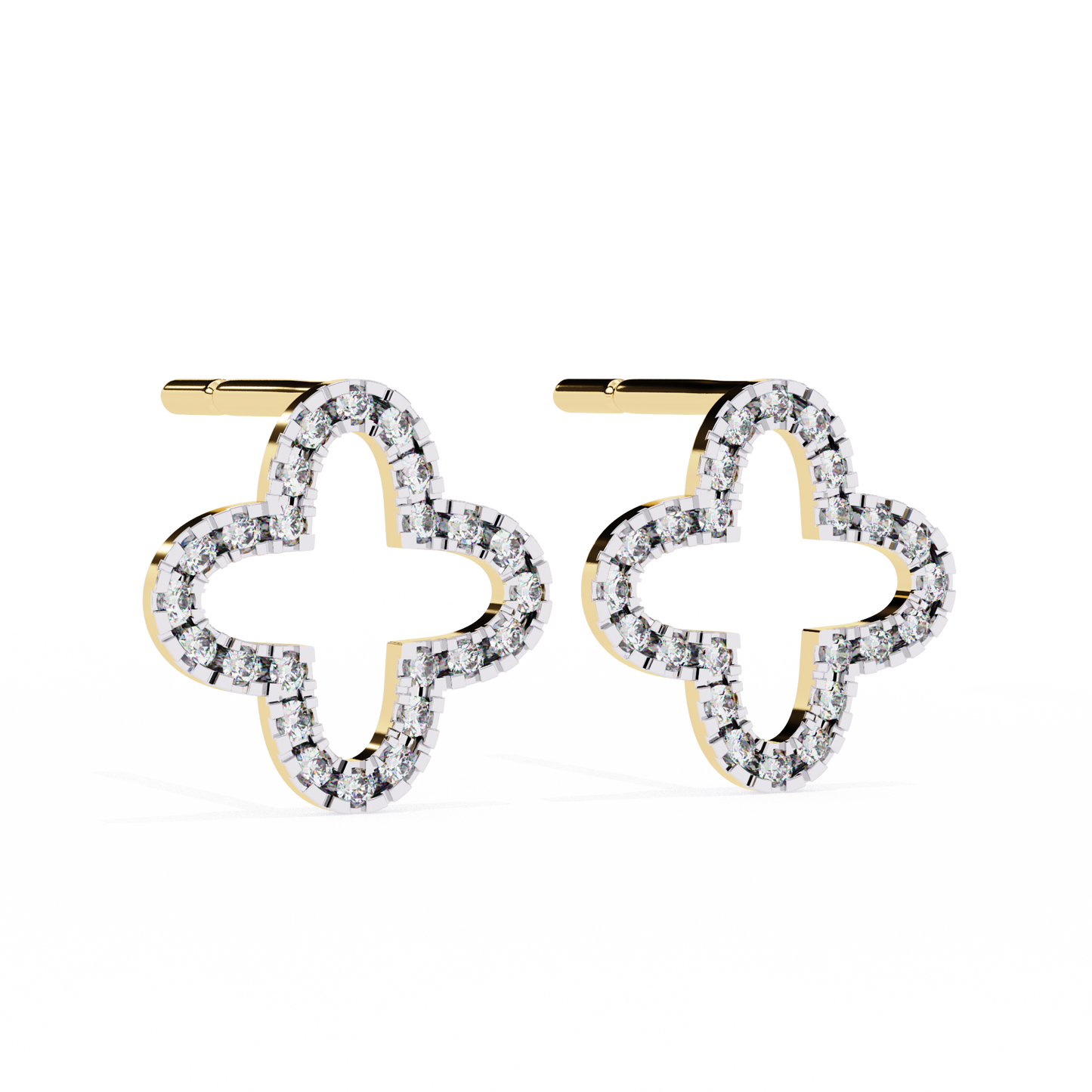 0.30 CTW Round Cut Lab Grown Diamond Gold Earring/Round Stone Earrings/Gold CVD Diamond Earring/Anniversary Gift/Solitaire Diamond Stud Earring/1 Ct Diamond Earring/Prong Setting/Halo Set/igi Certified/Stud Earring/Ethical Diamond/Silver Earring/Gold Earring/CVD Diamond Earring/E Color Diamond/VS Clarity Diamond/Manmade Diamond/Lab Grown Diamond/Round Cut Diamond