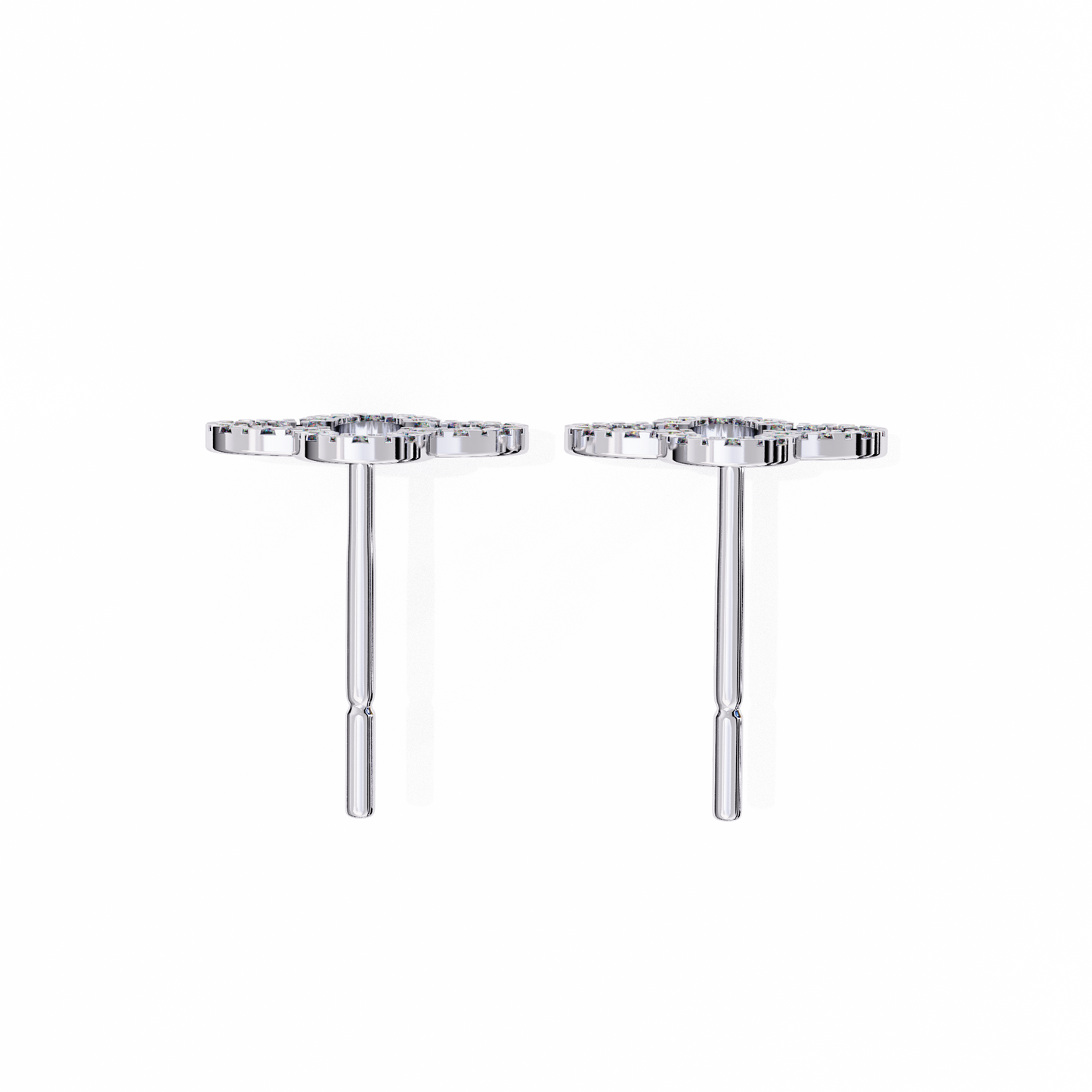 0.30 CTW Round Cut Lab Grown Diamond Gold Earring/Round Stone Earrings/Gold CVD Diamond Earring/Anniversary Gift/Solitaire Diamond Stud Earring/1 Ct Diamond Earring/Prong Setting/Halo Set/igi Certified/Stud Earring/Ethical Diamond/Silver Earring/Gold Earring/CVD Diamond Earring/E Color Diamond/VS Clarity Diamond/Manmade Diamond/Lab Grown Diamond/Round Cut Diamond