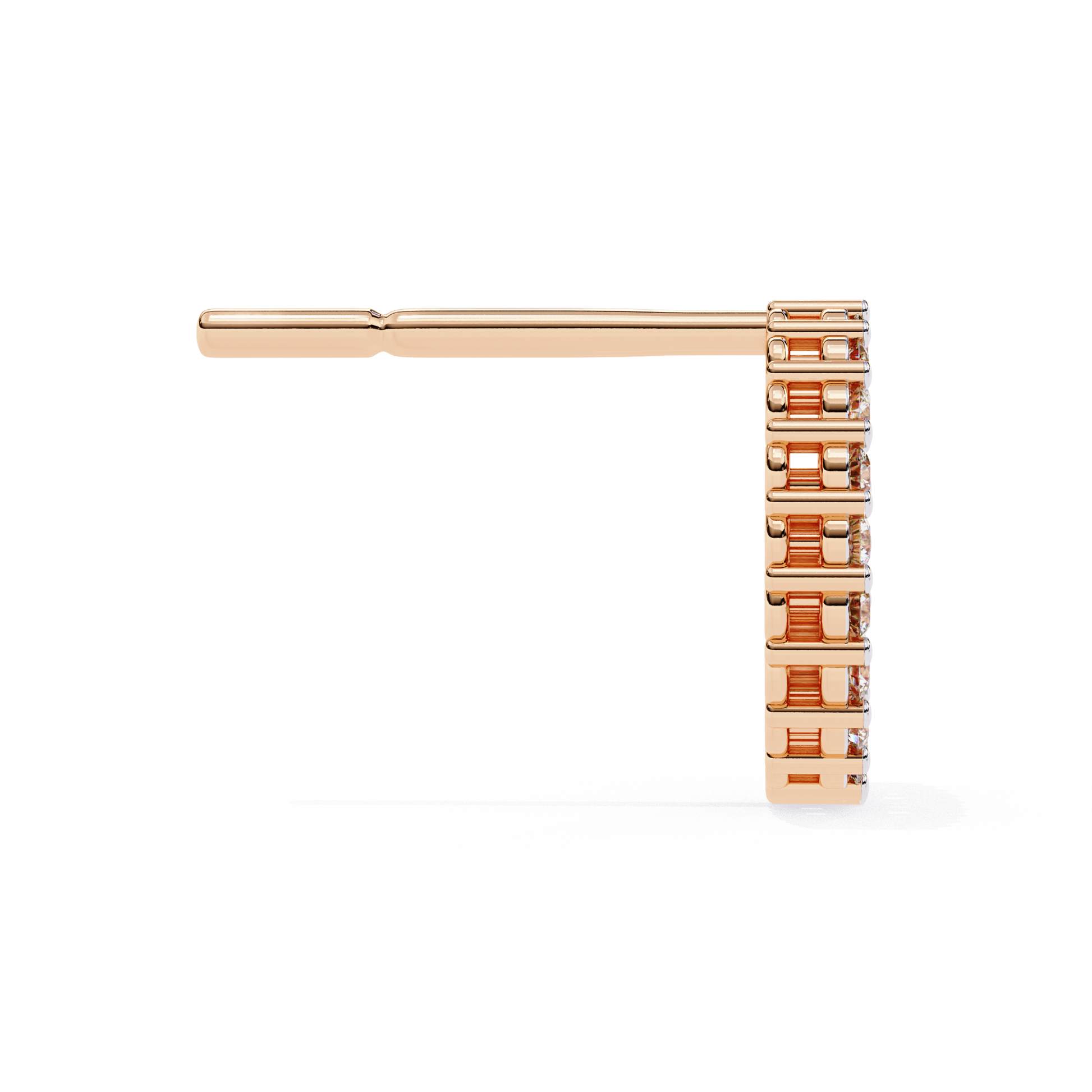 Bauble Front Hoops/Round Stone Earrings/Gold CVD Diamond Earring/Anniversary Gift/Solitaire Diamond Stud Earring/1 Ct Diamond Earring/Prong Setting/igi Certified/Stud Earring/Ethical Diamond/Silver Earring/Gold Earring/CVD Diamond Earring/E Color Diamond/VS Clarity Diamond/Manmade Diamond/Lab Grown Diamond/Round Cut Diamond