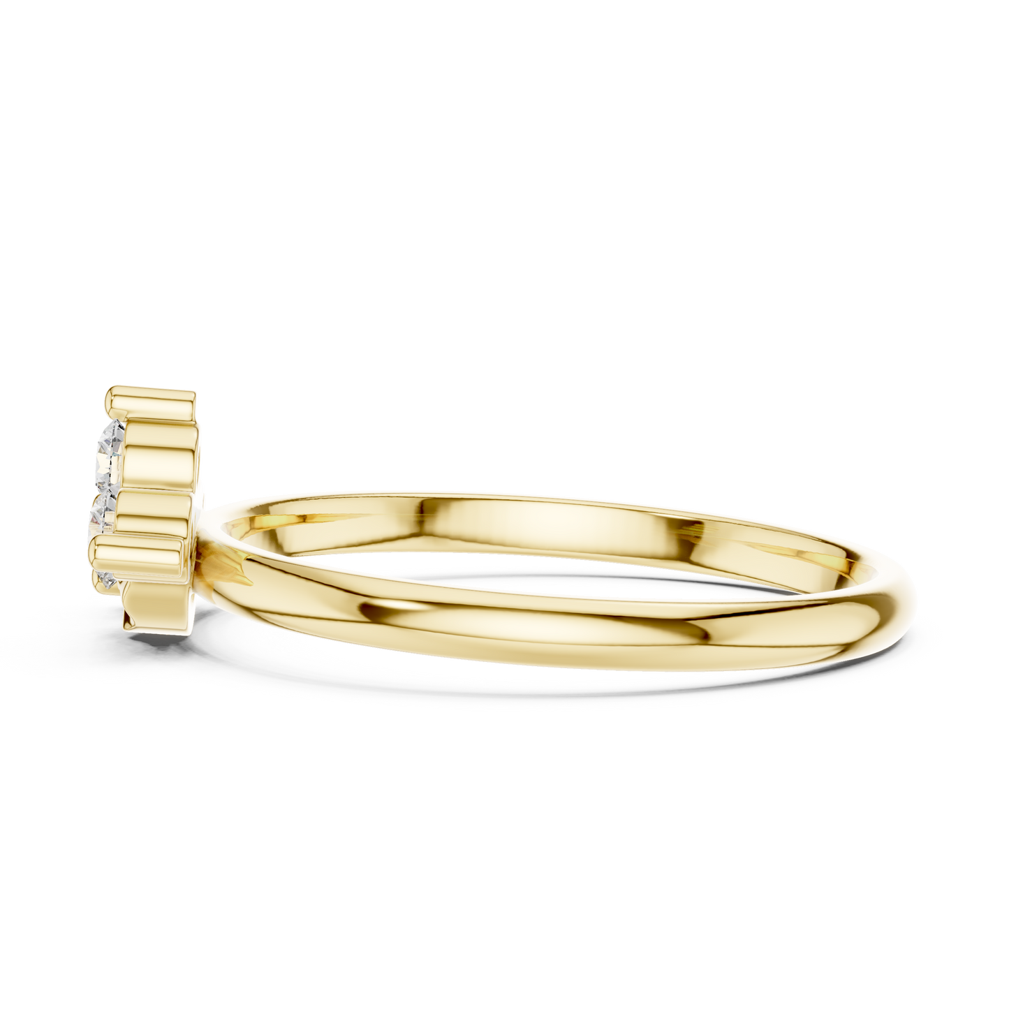 Nature Inspired Lab Grown Diamond Vine Ring