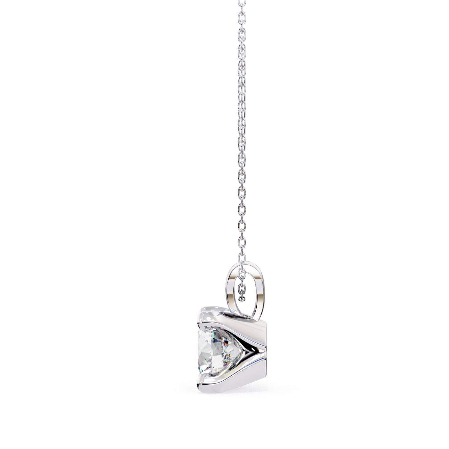 2.18 Ct Round Cut Lab Grown Diamond Solitaire Four Prong Gold Pendant/CVD Diamond Pendant/Gold Diamond Pendant/2 Ct Diamond Pendant/Solitaire Diamond Pendant/Anniversary Gift For Her/igi Certified/Ethical Diamond/Silver Pendant/Gold Pendant/CVD Diamond Pendant/EF Color Diamond/VS Clarity Diamond/Manmade Diamond/Lab Grown Diamond/Pendant Necklace/Round Cut Diamond/Pendant