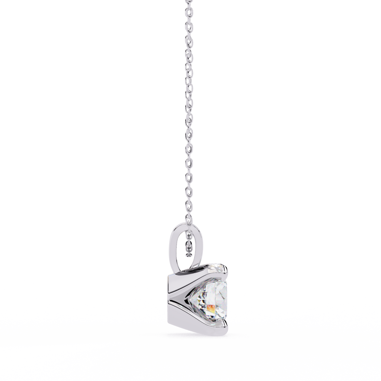 2.18 Ct Round Cut Lab Grown Diamond Solitaire Four Prong Gold Pendant/CVD Diamond Pendant/Gold Diamond Pendant/2 Ct Diamond Pendant/Solitaire Diamond Pendant/Anniversary Gift For Her/igi Certified/Ethical Diamond/Silver Pendant/Gold Pendant/CVD Diamond Pendant/EF Color Diamond/VS Clarity Diamond/Manmade Diamond/Lab Grown Diamond/Pendant Necklace/Round Cut Diamond/Pendant