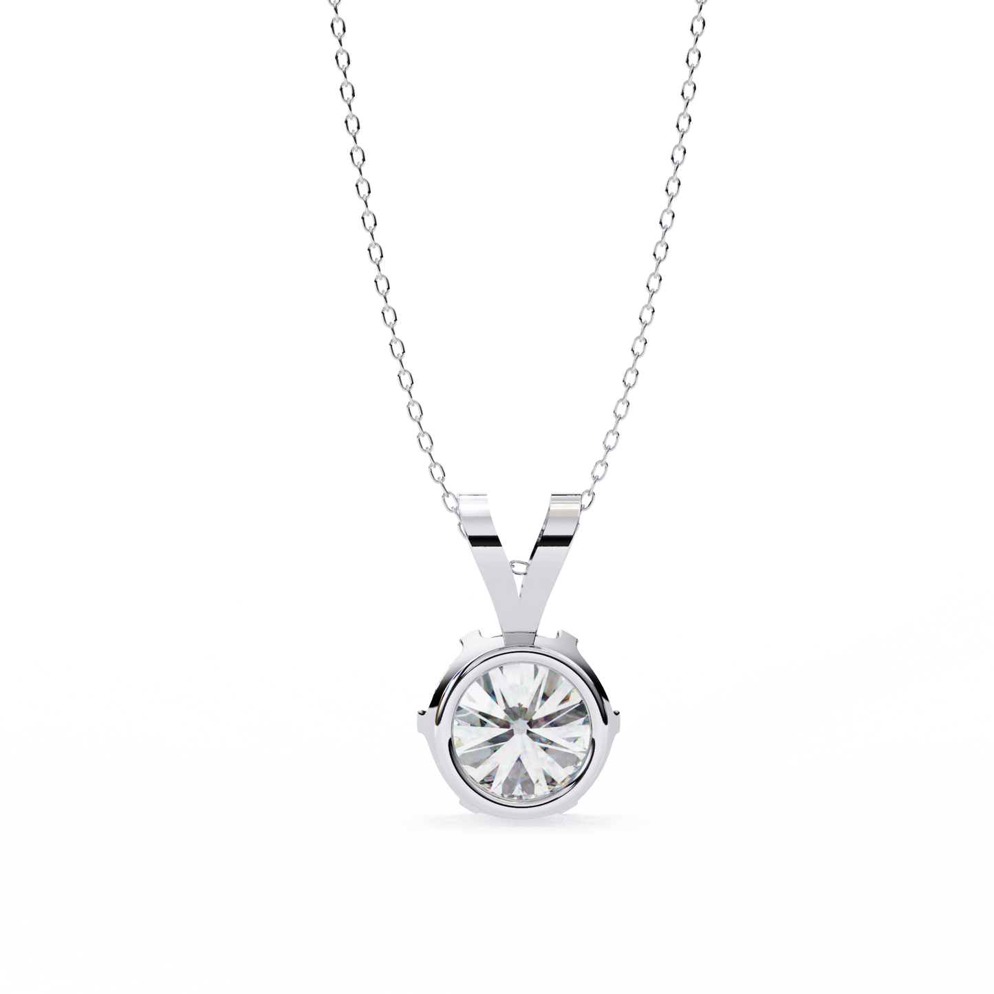 2.14 Ct Round Cut Lab Grown Diamond Solitaire Six Prong Gold Pendant/CVD Diamond Pendant/Gold Diamond Pendant/2 Ct Diamond Pendant/Solitaire Diamond Pendant/Anniversary Gift For Her/igi Certified/Ethical Diamond/Silver Pendant/Gold Pendant/CVD Diamond Pendant/EF Color Diamond/VS Clarity Diamond/Manmade Diamond/Lab Grown Diamond/Pendant Necklace/Round Cut Diamond/Pendant