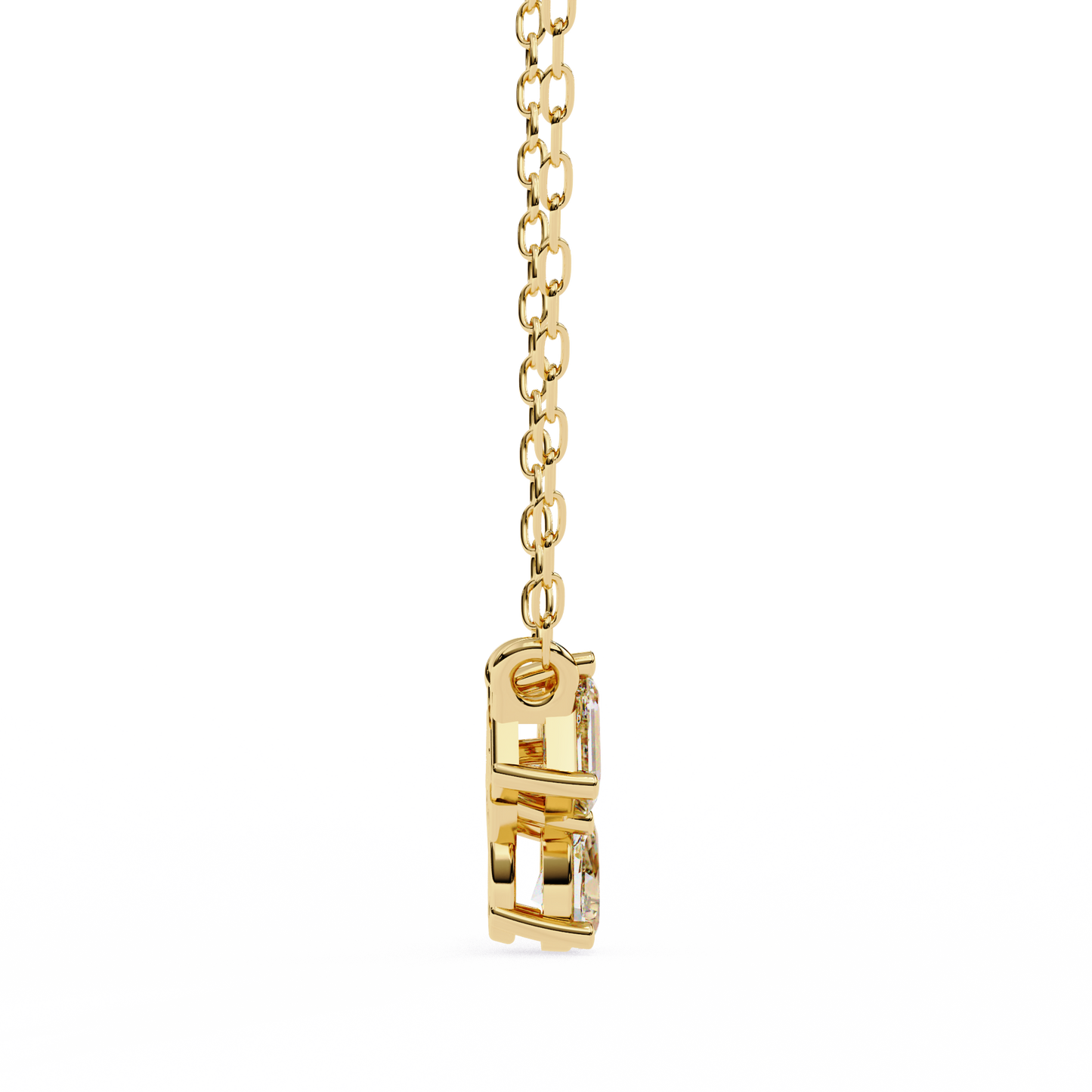 Three Stone Lab Grown Diamond Gold Pendant/CVD Diamond Pendant/Gold Diamond Pendant/1 Ct Diamond Pendant/Solitaire Diamond Pendant/Anniversary Gift For Her/igi Certified/Ethical Diamond/Silver Pendant/Gold Pendant/CVD Diamond Pendant/EF Color Diamond/VS Clarity Diamond/Manmade Diamond/Lab Grown Diamond/Pendant Necklace/Emerald Cut Diamond/Pendant/Oval Cut Diamond/Pear Cut Diamond