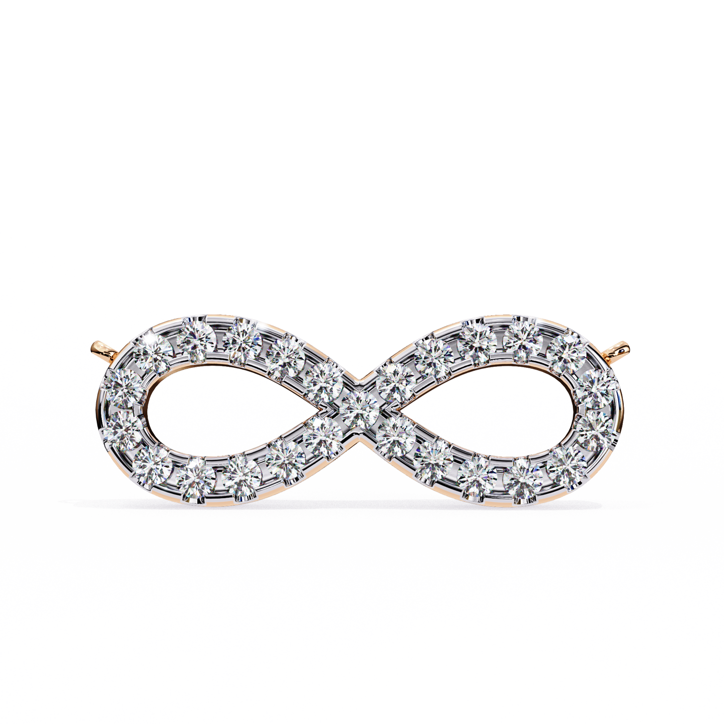 Round Lab Grown Diamond Gold Infinity Sign Pendant/CVD Diamond Pendant/Gold Diamond Pendant/1 Ct Diamond Pendant/Solitaire Diamond Pendant/Anniversary Gift For Her/igi Certified/Ethical Diamond/Silver Pendant/Gold Pendant/CVD Diamond Pendant/EF Color Diamond/VS Clarity Diamond/Manmade Diamond/Lab Grown Diamond/Pendant Necklace/Round Cut Diamond/Pendant