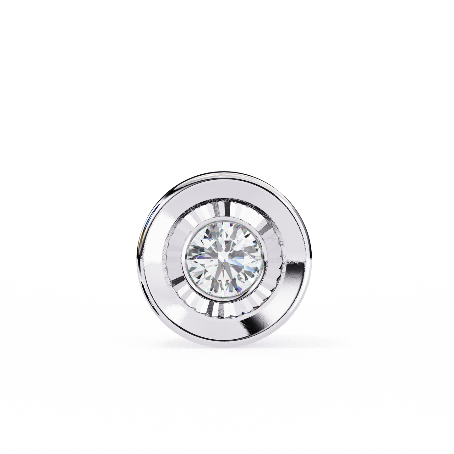 Bezel Round Cut Lab Grown Diamond Solitaire Pendant/CVD Diamond Pendant/Gold Diamond Pendant/1 Ct Diamond Pendant/Solitaire Diamond Pendant/Anniversary Gift For Her/igi Certified/Ethical Diamond/Silver Pendant/Gold Pendant/CVD Diamond Pendant/EF Color Diamond/VS Clarity Diamond/Manmade Diamond/Lab Grown Diamond/Pendant Necklace/Round Cut Diamond/Pendant