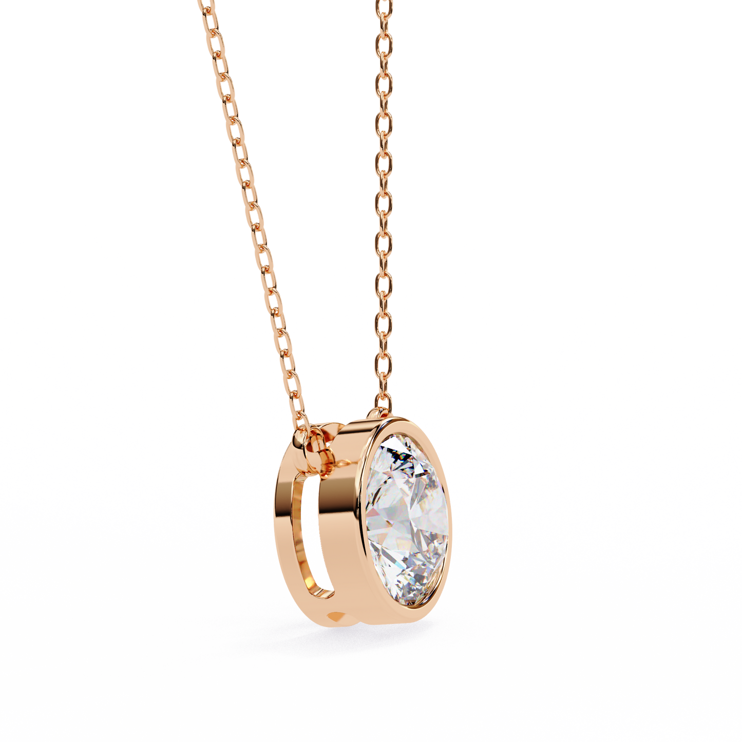 1.78 CT Round Cut Lab Grown Diamond Bezel Pendant/CVD Diamond Pendant/Gold Diamond Pendant/1 Ct Diamond Pendant/Solitaire Diamond Pendant/Anniversary Gift For Her/igi Certified/Ethical Diamond/Silver Pendant/Gold Pendant/CVD Diamond Pendant/E Color Diamond/VS Clarity Diamond/Manmade Diamond/Lab Grown Diamond/Pendant Necklace/Round Cut Diamond/Pendant