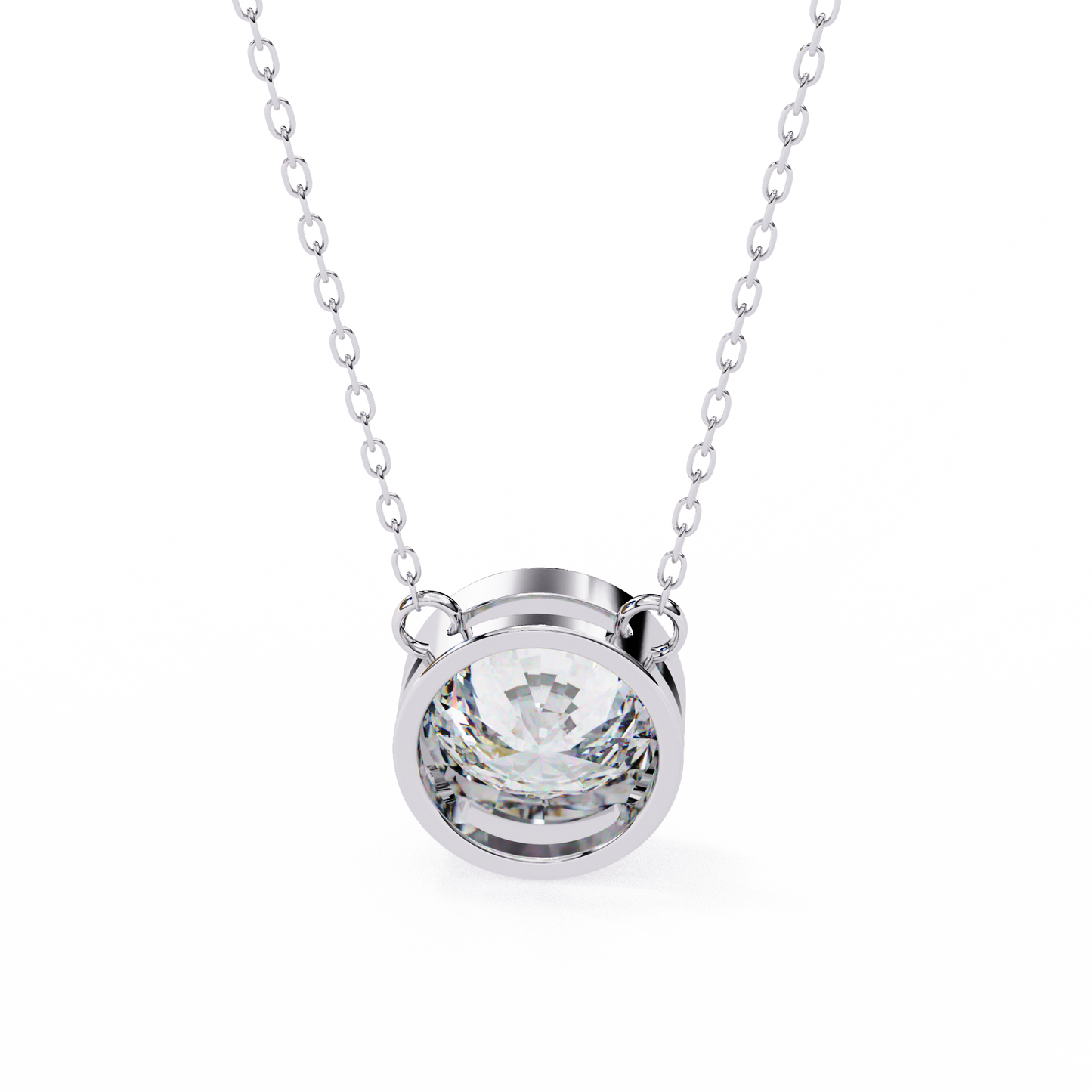 1.78 CT Round Cut Lab Grown Diamond Bezel Pendant/CVD Diamond Pendant/Gold Diamond Pendant/1 Ct Diamond Pendant/Solitaire Diamond Pendant/Anniversary Gift For Her/igi Certified/Ethical Diamond/Silver Pendant/Gold Pendant/CVD Diamond Pendant/E Color Diamond/VS Clarity Diamond/Manmade Diamond/Lab Grown Diamond/Pendant Necklace/Round Cut Diamond/Pendant