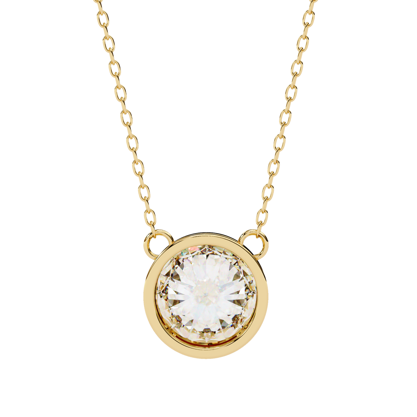 1.78 CT Round Cut Lab Grown Diamond Bezel Pendant/CVD Diamond Pendant/Gold Diamond Pendant/1 Ct Diamond Pendant/Solitaire Diamond Pendant/Anniversary Gift For Her/igi Certified/Ethical Diamond/Silver Pendant/Gold Pendant/CVD Diamond Pendant/E Color Diamond/VS Clarity Diamond/Manmade Diamond/Lab Grown Diamond/Pendant Necklace/Round Cut Diamond/Pendant