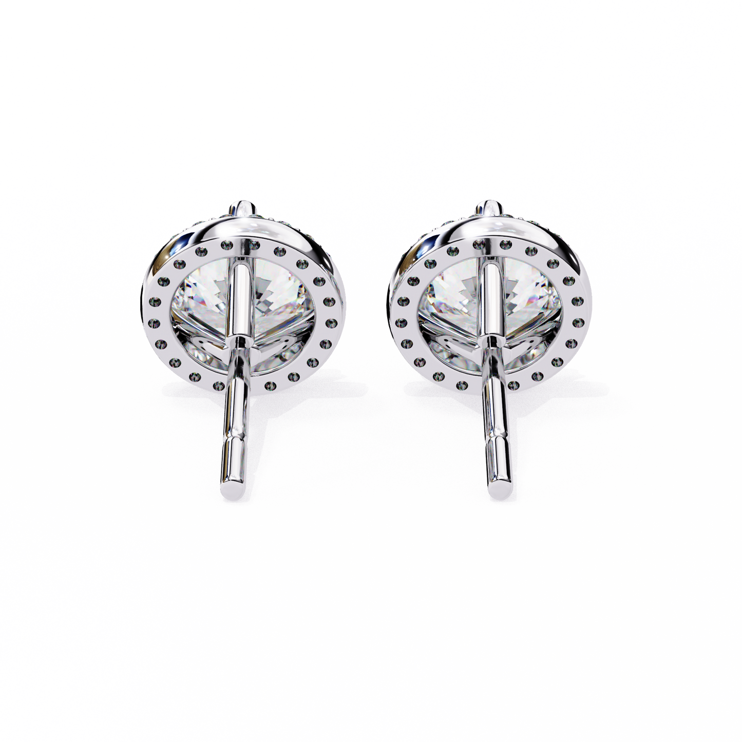 1.01 Ct Round Cut Lab Grown Diamond Yellow Gold Earring/Round Stone Earrings/Gold CVD Diamond Earring/Anniversary Gift/Solitaire Diamond Stud Earring/1 Ct Diamond Earring/Prong Setting/Halo Set/igi Certified/Stud Earring/Ethical Diamond/Silver Earring/Gold Earring/CVD Diamond Earring/E Color Diamond/VS Clarity Diamond/Manmade Diamond/Lab Grown Diamond/Round Cut Diamond