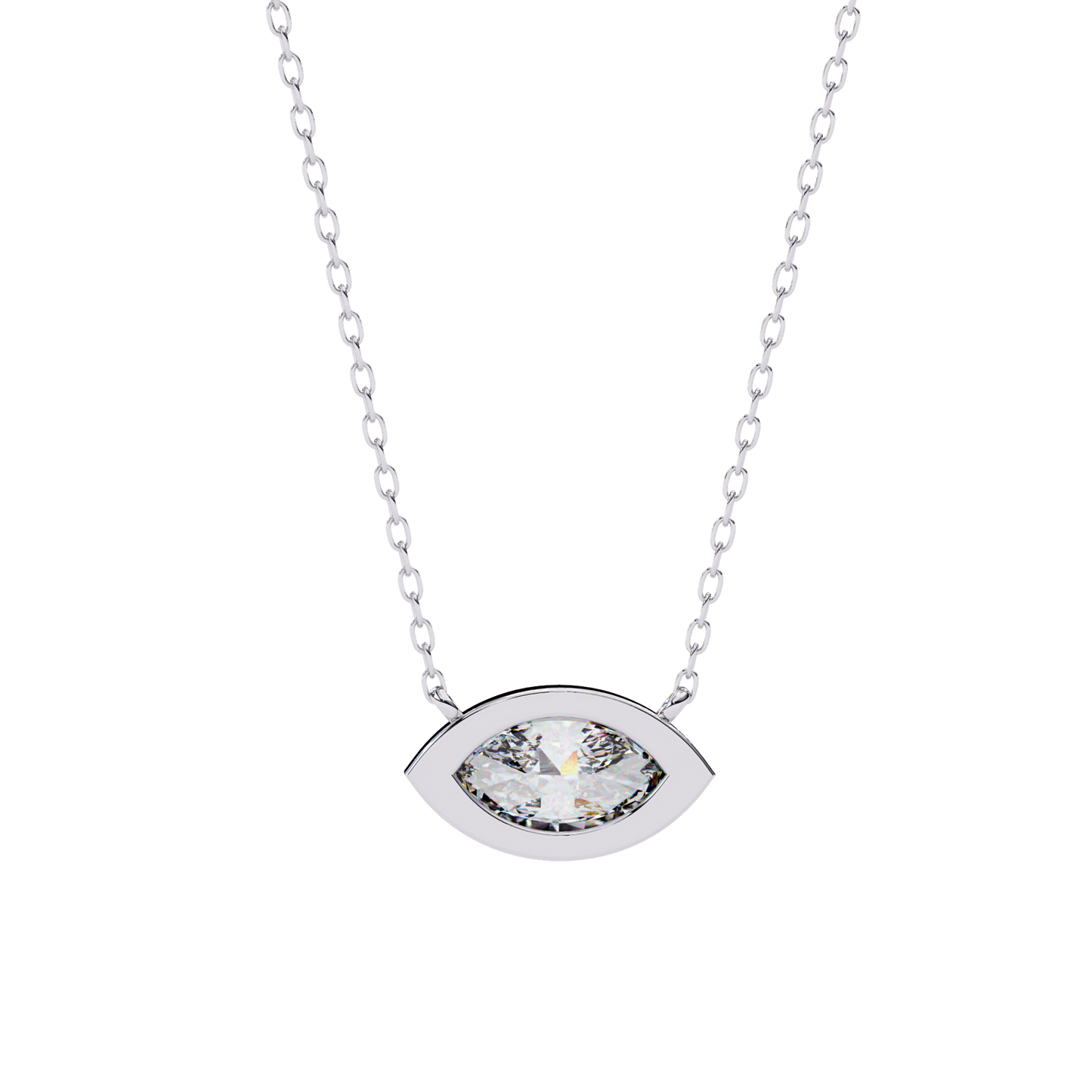 1.00 CT Marquise Cut Lab Grown Diamond Bezel Pendant/CVD Diamond Pendant/Gold Diamond Pendant/1 Ct Diamond Pendant/Solitaire Diamond Pendant/Anniversary Gift For Her/igi Certified/Ethical Diamond/Silver Pendant/Gold Pendant/CVD Diamond Pendant/F Color Diamond/VS Clarity Diamond/Manmade Diamond/Lab Grown Diamond/Pendant Necklace/Marquise Cut Diamond/Pendant