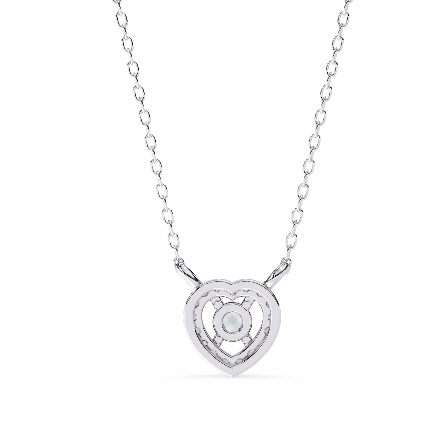 Round Cut Lab Grown Diamond Heart Shape Halo Pendant/CVD Diamond Pendant/Gold Diamond Pendant/1 Ct Diamond Pendant/Solitaire Diamond Pendant/Anniversary Gift For Her/igi Certified/Ethical Diamond/Silver Pendant/Gold Pendant/CVD Diamond Pendant/EF Color Diamond/VS Clarity Diamond/Manmade Diamond/Lab Grown Diamond/Pendant Necklace/Round Cut Diamond/Pendant