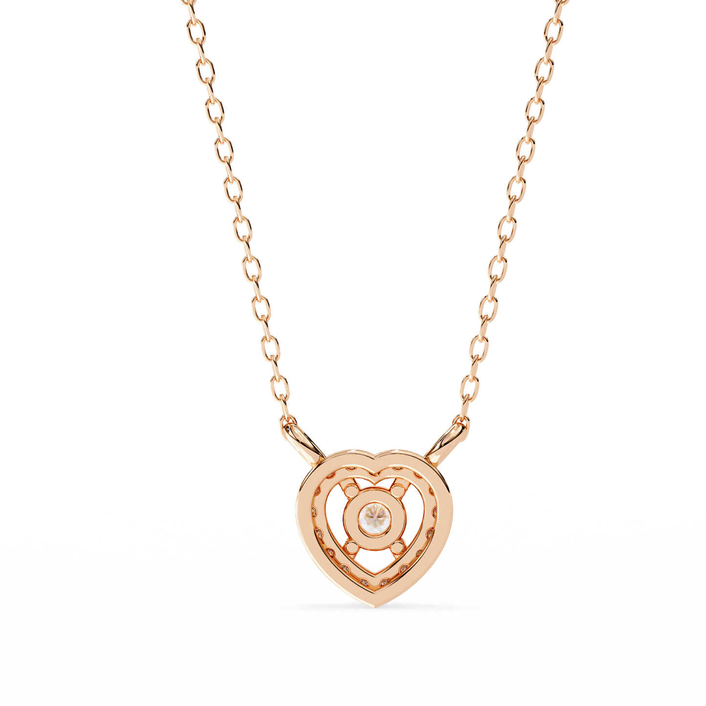 Round Cut Lab Grown Diamond Heart Shape Halo Pendant/CVD Diamond Pendant/Gold Diamond Pendant/1 Ct Diamond Pendant/Solitaire Diamond Pendant/Anniversary Gift For Her/igi Certified/Ethical Diamond/Silver Pendant/Gold Pendant/CVD Diamond Pendant/EF Color Diamond/VS Clarity Diamond/Manmade Diamond/Lab Grown Diamond/Pendant Necklace/Round Cut Diamond/Pendant