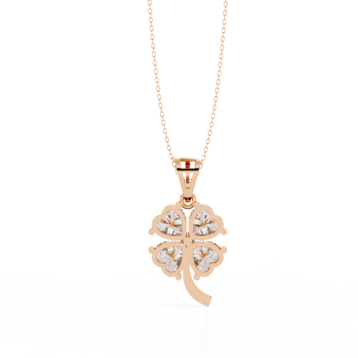 Heart Shape Cut Lab Grown Diamond Four Stone Pendant/CVD Diamond Pendant/Gold Diamond Pendant/1 Ct Diamond Pendant/Solitaire Diamond Pendant/Anniversary Gift For Her/igi Certified/Ethical Diamond/Silver Pendant/Gold Pendant/CVD Diamond Pendant/EF Color Diamond/VS Clarity Diamond/Manmade Diamond/Lab Grown Diamond/Pendant Necklace/Heart Cut Diamond/Pendant