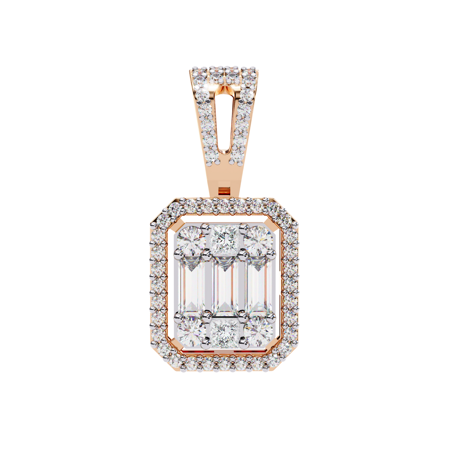 Gold Lab Grown Diamond Halo Pendant/CVD Diamond Pendant/Gold Diamond Pendant/1 Ct Diamond Pendant/Solitaire Diamond Pendant/Anniversary Gift For Her/igi Certified/Ethical Diamond/Silver Pendant/Gold Pendant/CVD Diamond Pendant/EF Color Diamond/VS Clarity Diamond/Manmade Diamond/Lab Grown Diamond/Pendant Necklace/Round Cut Diamond/Pendant/Baguette Cut Diamond