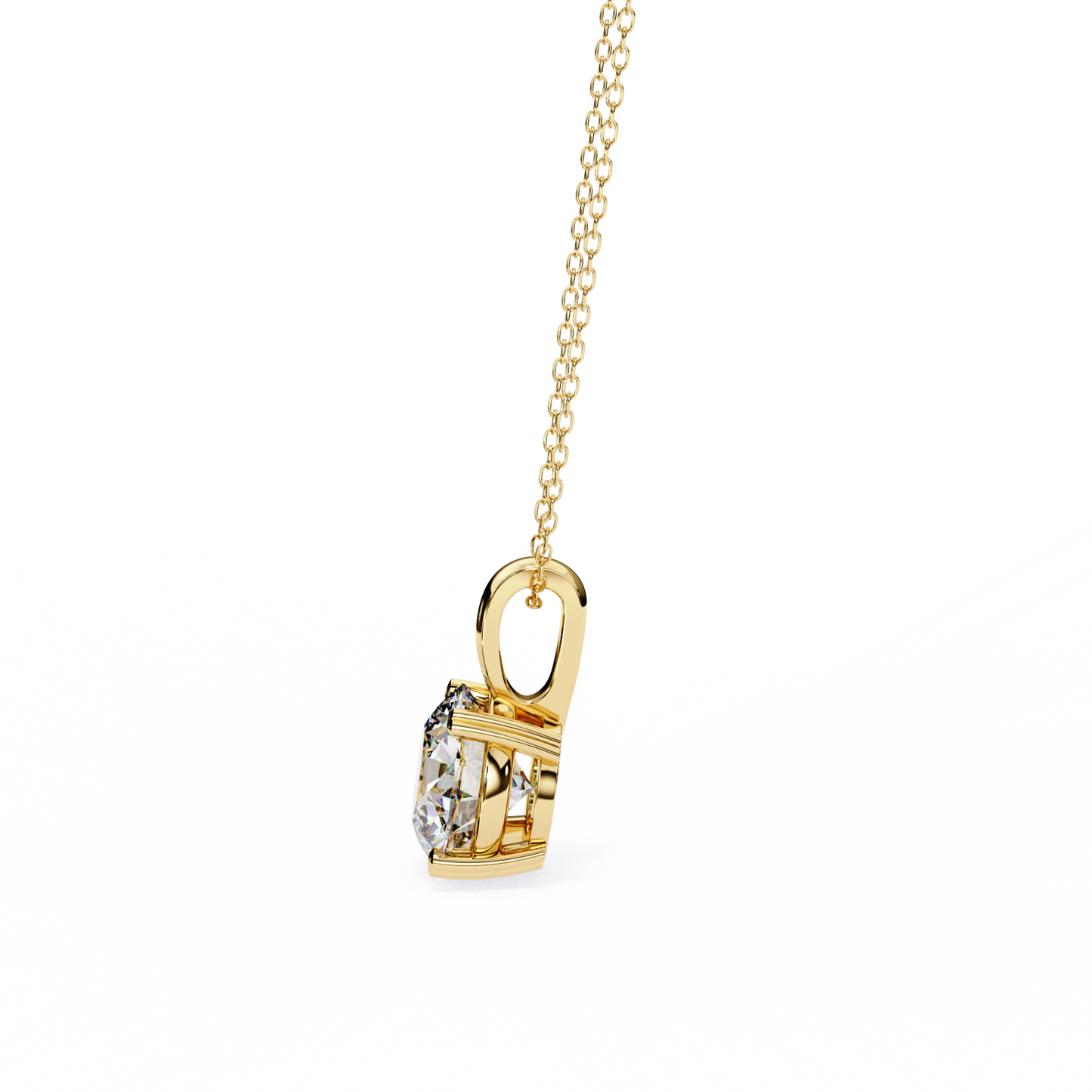 1.02 CT Round Cut Lab Grown Diamond Four Prong Pendant/CVD Diamond Pendant/Gold Diamond Pendant/1 Ct Diamond Pendant/Solitaire Diamond Pendant/Anniversary Gift For Her/igi Certified/Ethical Diamond/Silver Pendant/Gold Pendant/CVD Diamond Pendant/E Color Diamond/VS Clarity Diamond/Manmade Diamond/Lab Grown Diamond/Pendant Necklace/Round Cut Diamond/Pendant