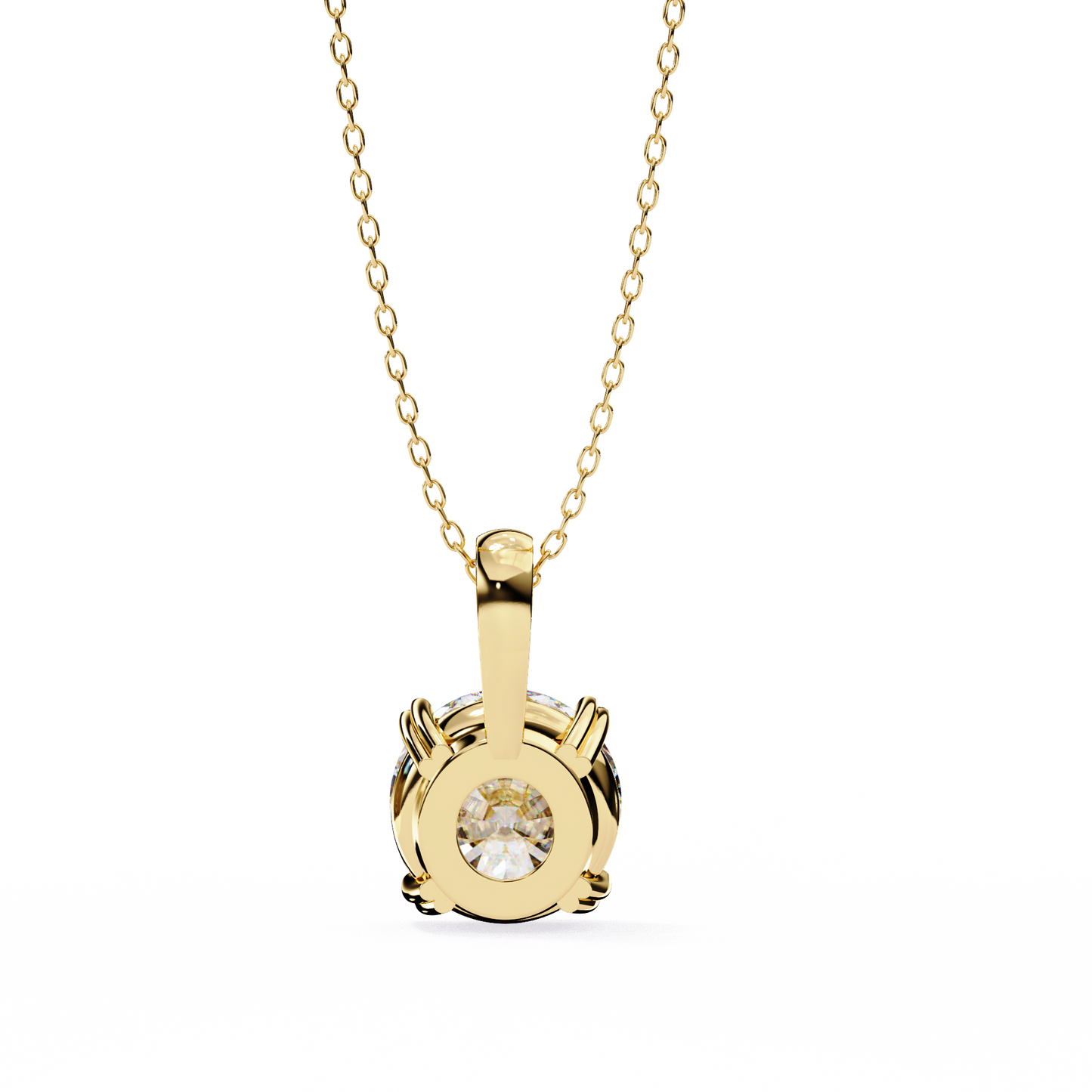 1.02 CT Round Cut Lab Grown Diamond Four Prong Pendant/CVD Diamond Pendant/Gold Diamond Pendant/1 Ct Diamond Pendant/Solitaire Diamond Pendant/Anniversary Gift For Her/igi Certified/Ethical Diamond/Silver Pendant/Gold Pendant/CVD Diamond Pendant/E Color Diamond/VS Clarity Diamond/Manmade Diamond/Lab Grown Diamond/Pendant Necklace/Round Cut Diamond/Pendant
