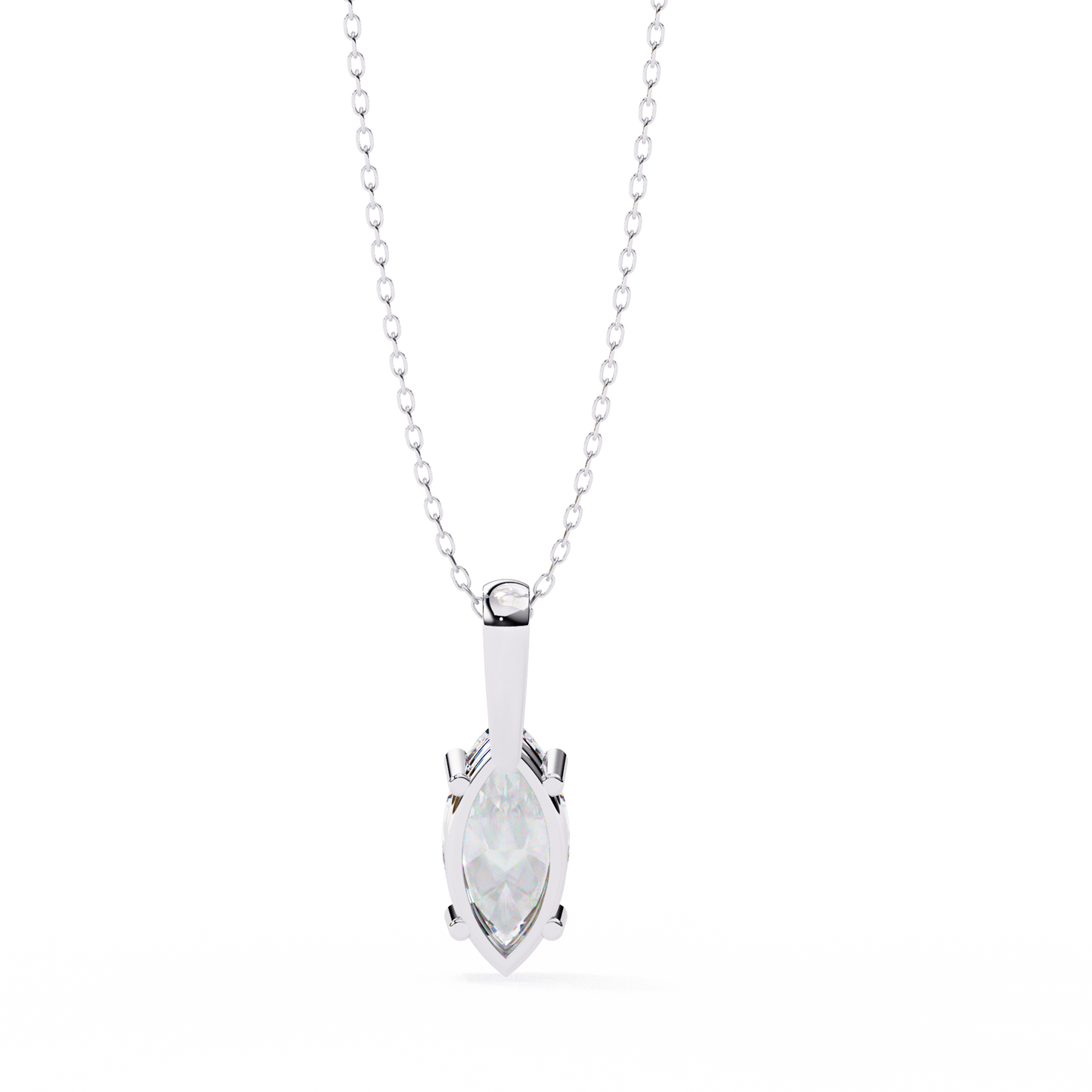 1.15 CT Marquise Cut Lab Grown Diamond Four Prong Pendant/CVD Diamond Pendant/Gold Diamond Pendant/1 Ct Diamond Pendant/Solitaire Diamond Pendant/Anniversary Gift For Her/igi Certified/Ethical Diamond/Silver Pendant/Gold Pendant/CVD Diamond Pendant/E Color Diamond/VS Clarity Diamond/Manmade Diamond/Lab Grown Diamond/Pendant Necklace/Marquise Cut Diamond/Pendant