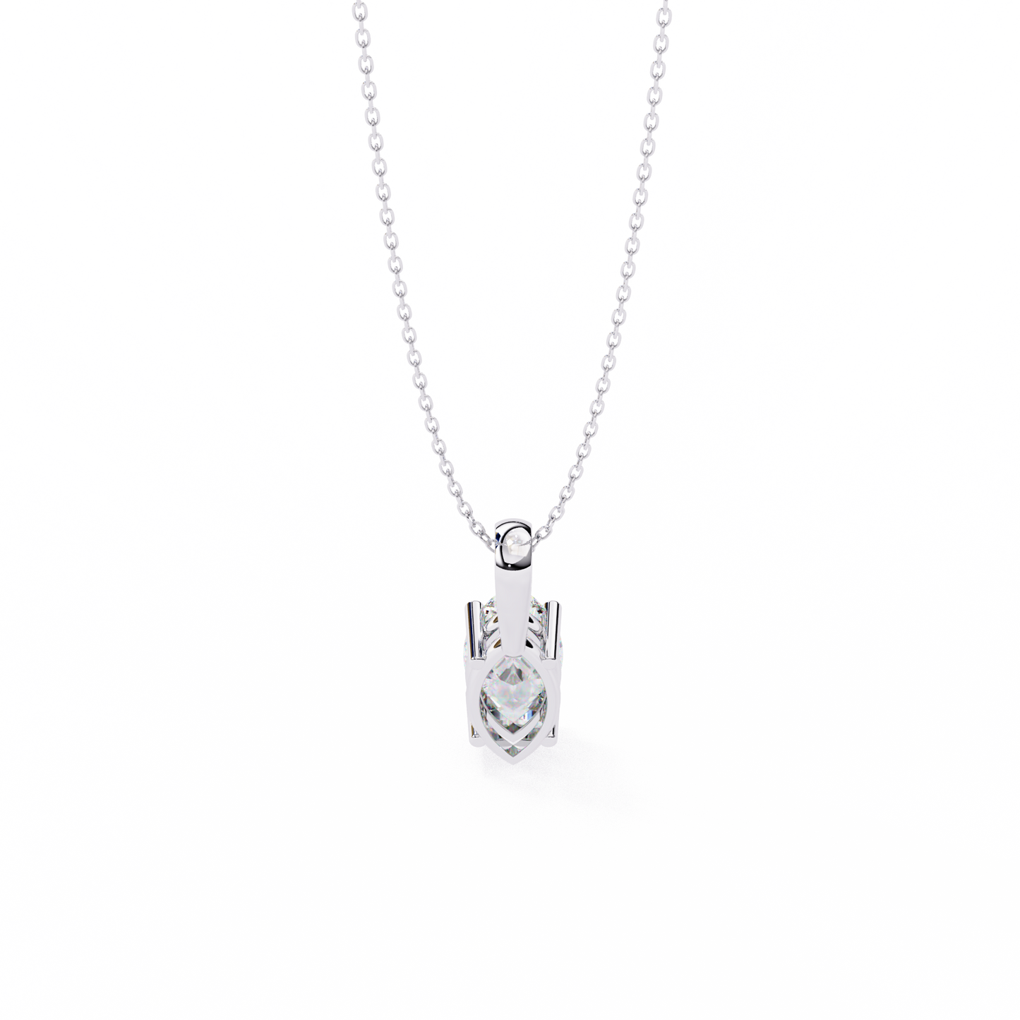 1.15 CT Marquise Cut Lab Grown Diamond Four Prong Pendant/CVD Diamond Pendant/Gold Diamond Pendant/1 Ct Diamond Pendant/Solitaire Diamond Pendant/Anniversary Gift For Her/igi Certified/Ethical Diamond/Silver Pendant/Gold Pendant/CVD Diamond Pendant/E Color Diamond/VS Clarity Diamond/Manmade Diamond/Lab Grown Diamond/Pendant Necklace/Marquise Cut Diamond/Pendant