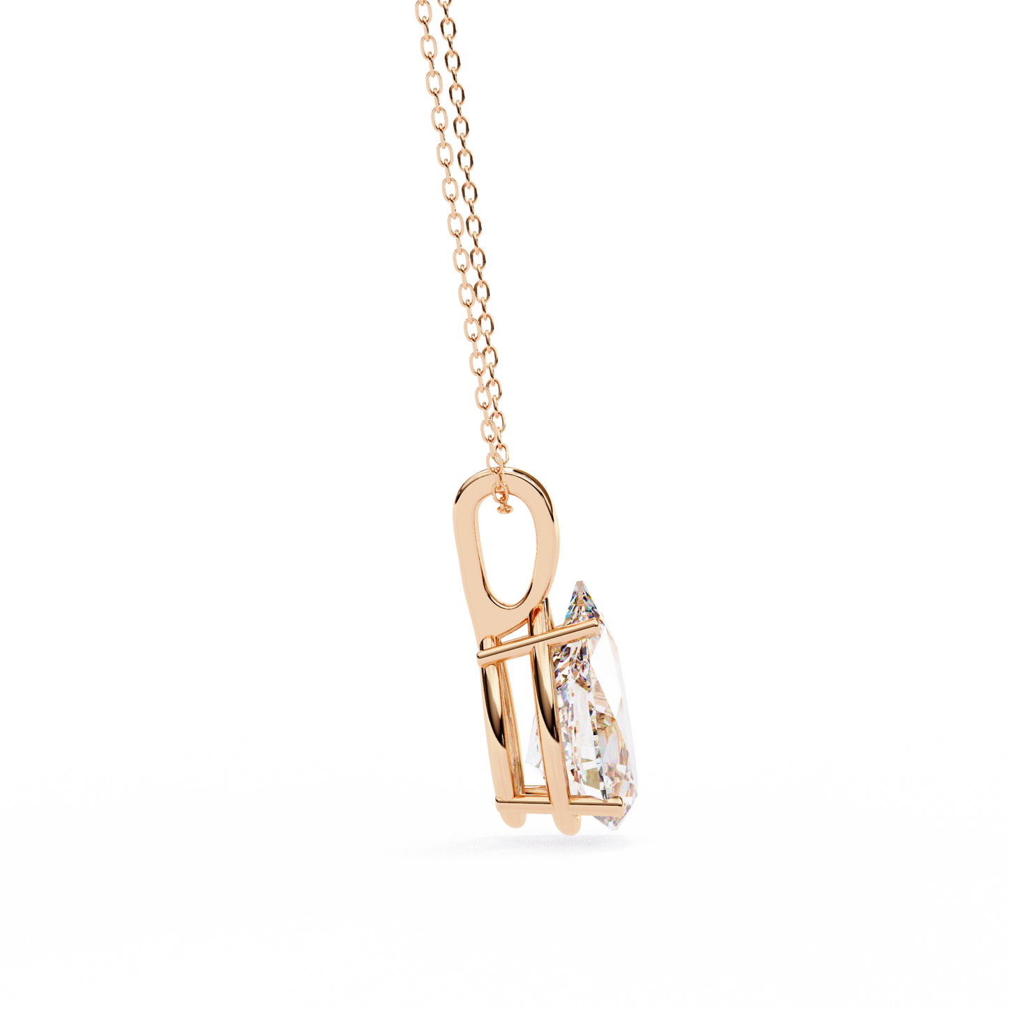 2.06 CT Pear Cut Lab Grown Diamond Four Prong Pendant/CVD Diamond Pendant/Gold Diamond Pendant/2 Ct Diamond Pendant/Solitaire Diamond Pendant/Anniversary Gift For Her/igi Certified/Ethical Diamond/Silver Pendant/Gold Pendant/CVD Diamond Pendant/E Color Diamond/VS Clarity Diamond/Manmade Diamond/Lab Grown Diamond/Pendant Necklace/Pear Cut Diamond/Pendant