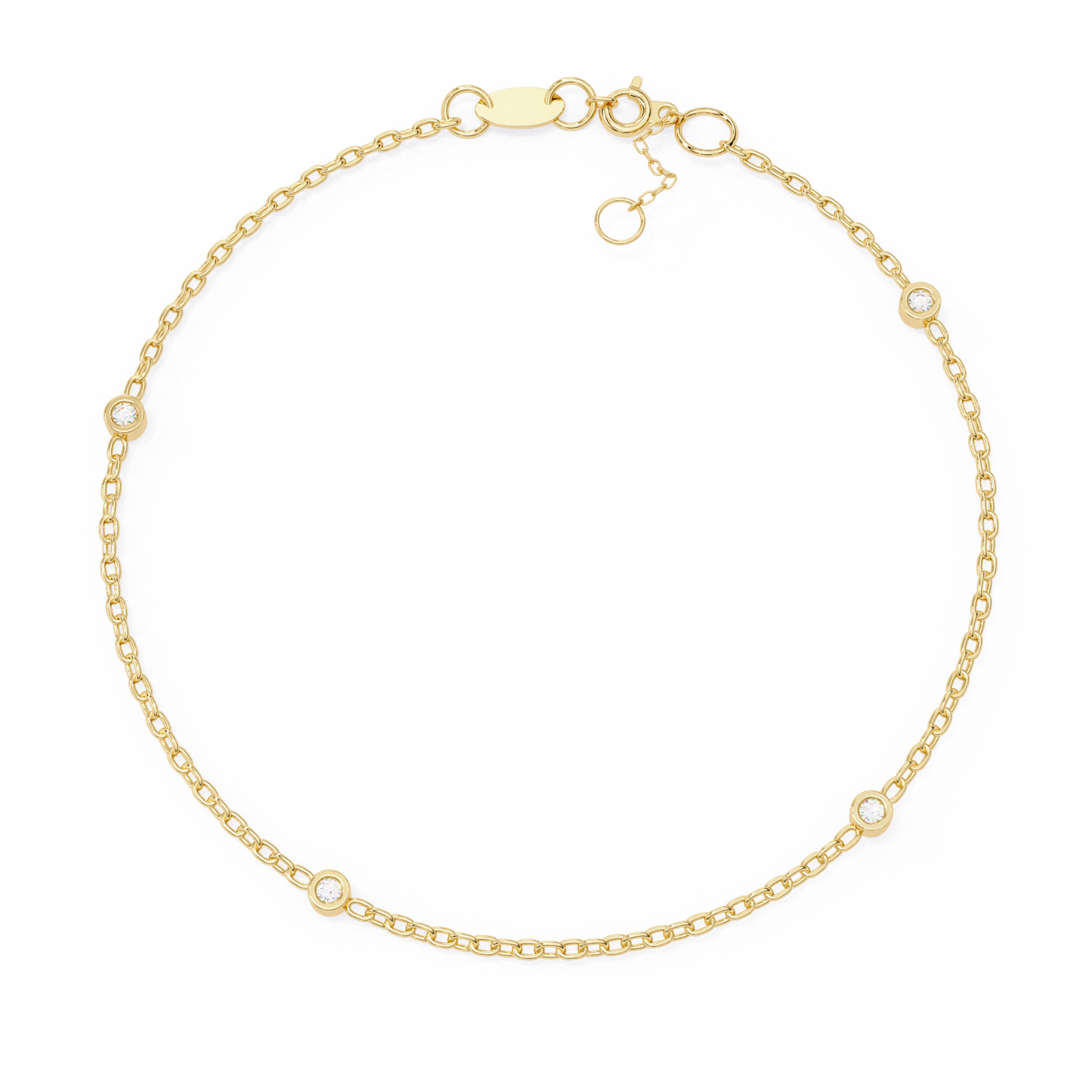 The InterStellar Bracelet/Gold Diamond Bangle/1 CTW Diamond Bracelet/Solitaire Diamond Bracelet Bangle/Anniversary Gift For Her/igi Certified/Ethical Diamond/Silver Bracelet/Gold Bracelet/EF Color Diamond/VS Clarity Diamond/Manmade Diamond/Lab Grown Diamond/Round Cut Diamond/Bracelet