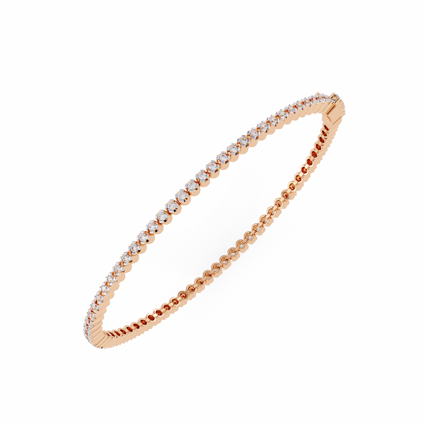 2.26 CTW Round Cut Lab Grown Diamond Bezel Tennis Bracelet/Gold Diamond Bracelet/2 CTW Diamond Bracelet/Solitaire Diamond Bracelet/Anniversary Gift For Her/igi Certified/Ethical Diamond/Silver Bracelet/Gold Bracelet/EF Color Diamond/VS Clarity Diamond/Manmade Diamond/Lab Grown Diamond/Round Cut Diamond/Bracelet