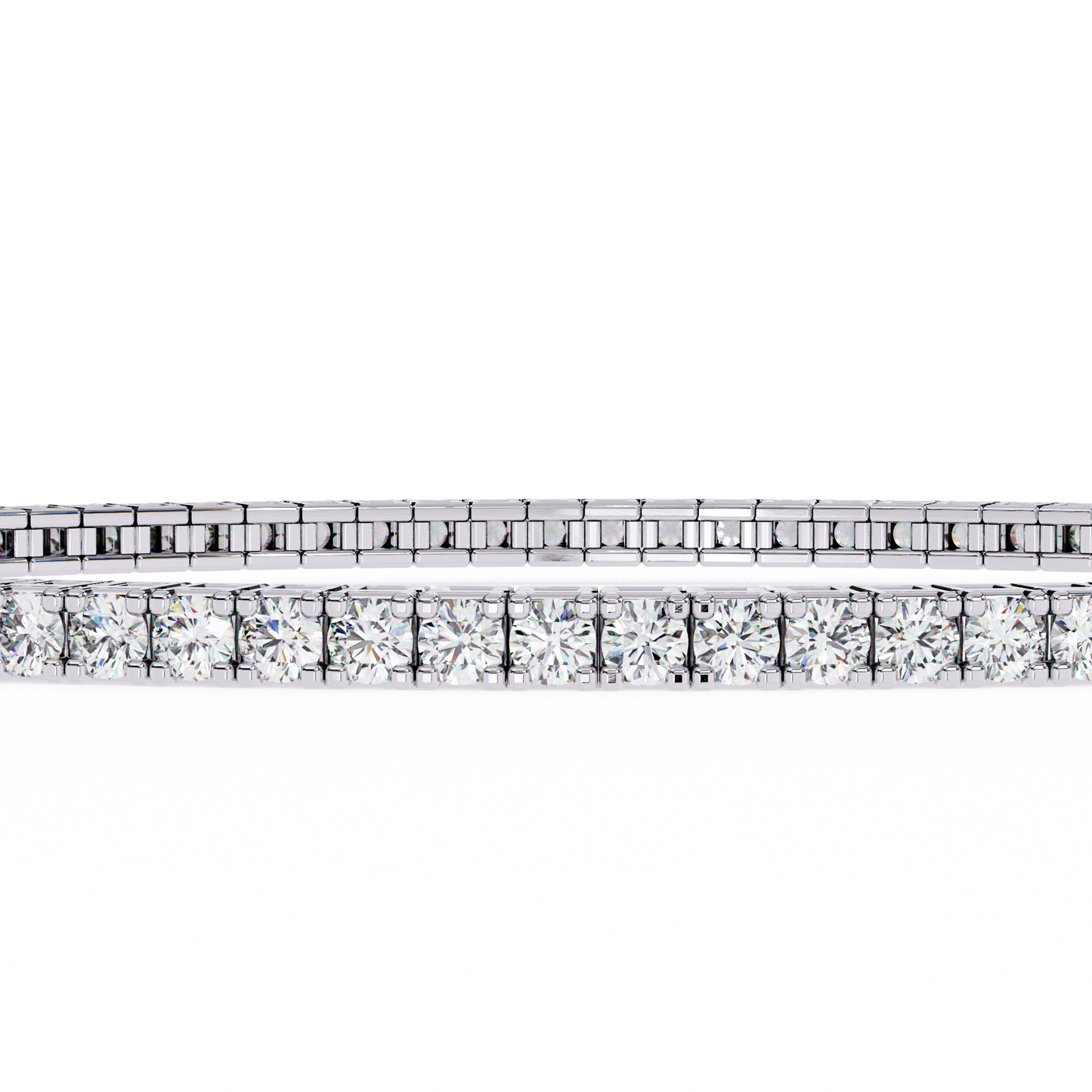 Elegant Tennis Diamond Bracelet/Gold Diamond Bangle/1 CTW Diamond Bracelet/Solitaire Diamond Bracelet Bangle/Anniversary Gift For Her/igi Certified/Ethical Diamond/Silver Bracelet/Gold Bracelet/EF Color Diamond/VS Clarity Diamond/Manmade Diamond/Lab Grown Diamond/Round Cut Diamond/Bracelet