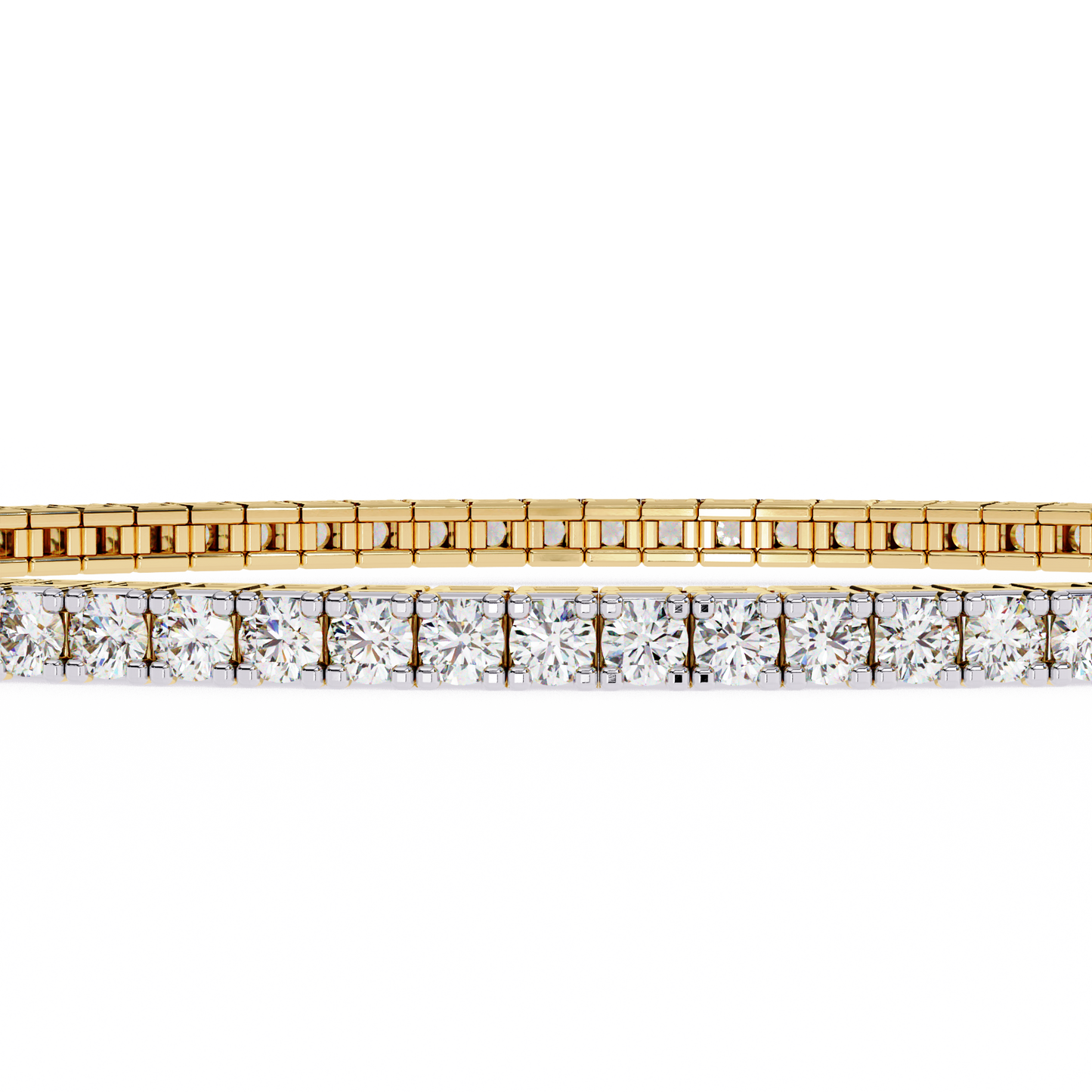 Elegant Tennis Diamond Bracelet/Gold Diamond Bangle/1 CTW Diamond Bracelet/Solitaire Diamond Bracelet Bangle/Anniversary Gift For Her/igi Certified/Ethical Diamond/Silver Bracelet/Gold Bracelet/EF Color Diamond/VS Clarity Diamond/Manmade Diamond/Lab Grown Diamond/Round Cut Diamond/Bracelet