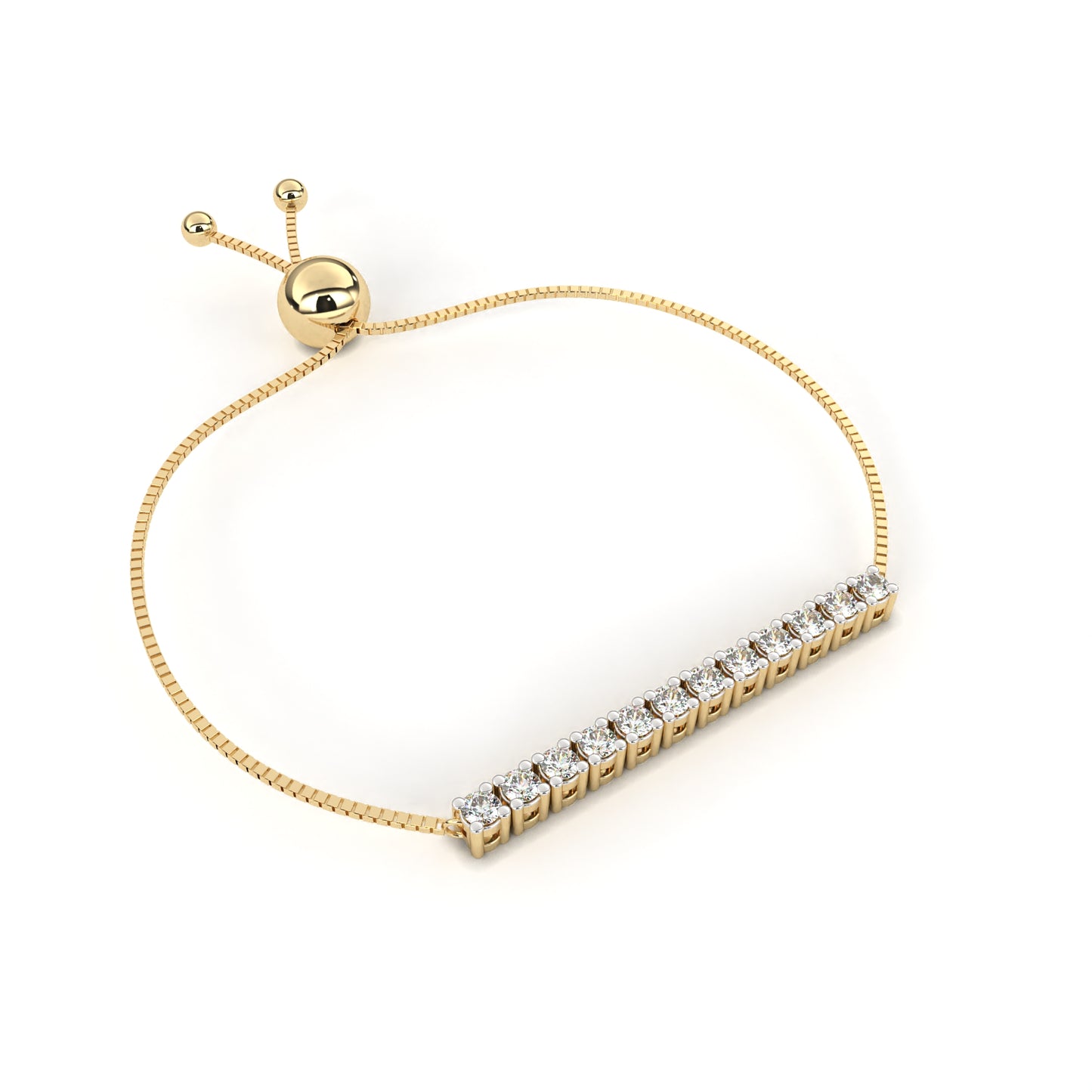 0.4 CTW Round Cut Lab Grown Diamond Pave Bracelet/Gold Diamond Bracelet/1 CTW Diamond Bracelet/Solitaire Diamond Bracelet/Anniversary Gift For Her/igi Certified/Ethical Diamond/Silver Bracelet/Gold Bracelet/EF Color Diamond/VS Clarity Diamond/Manmade Diamond/Lab Grown Diamond/Round Cut Diamond/Bracelet