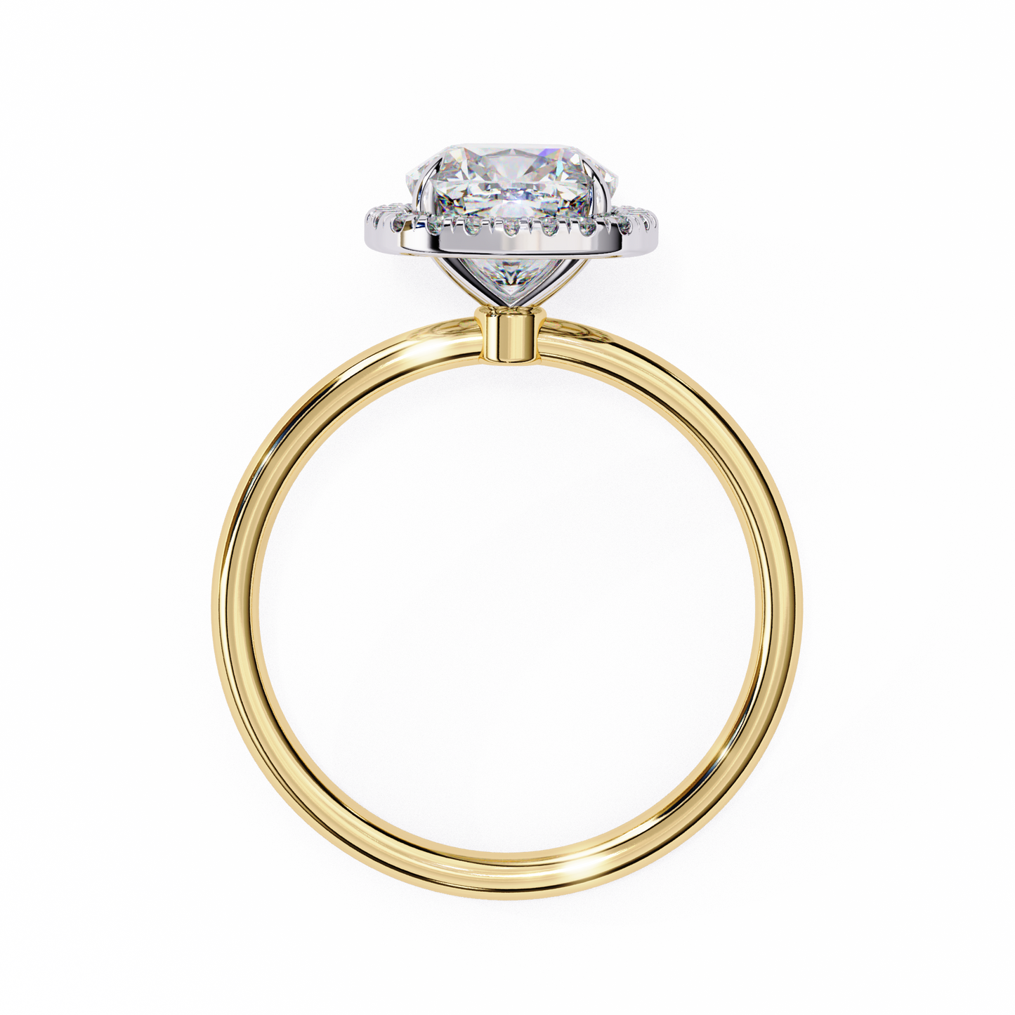 2.58 Ct Cushion Cut Lab Grown Diamond Halo White Gold Engagement Ring/Wedding Ring/E Color/VS Clarity/2 Ct Diamond Ring/CVD Diamond Ring/Cushion Cut Diamond/Round Diamond Side Stone/Prong Set/Halo Set/10k Gold/14k Gold/18k Gold/Yellow Gold/White Gold/Rose Gold/Anniversary Gift