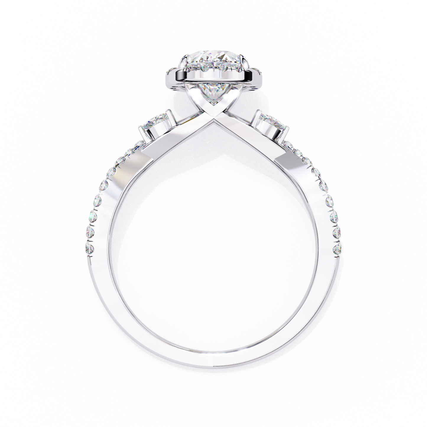 2.5 Ct Oval Cut Lab Grown Diamond Halo Gold Ring/Wedding Ring/F Color/VS Clarity/2 Ct Diamond Ring/CVD Diamond Ring/Oval Cut Diamond/Round Diamond Side Stone/Prong Set/Cluster Set/Pave Set/10k Gold/14k Gold/18k Gold/Yellow Gold/White Gold/Rose Gold/Anniversary Gift